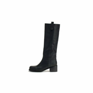 MATIN SQUARE LONG BOOTS IN BLACK