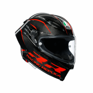 PISTA GP RR ECE DOT MULTI - PERFORMANCE CARBON/RED